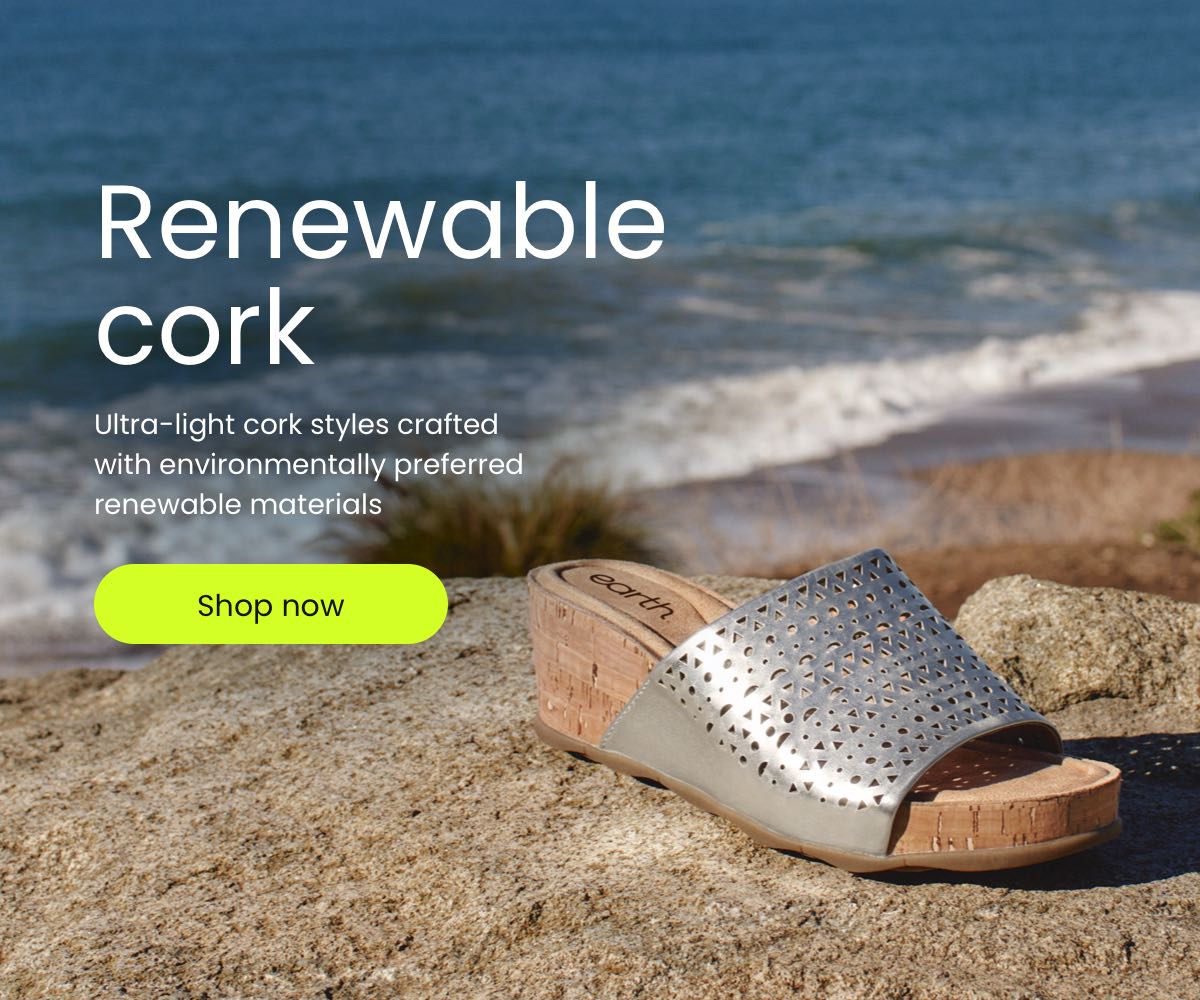 Cork wedges you ll love Earth Shoes